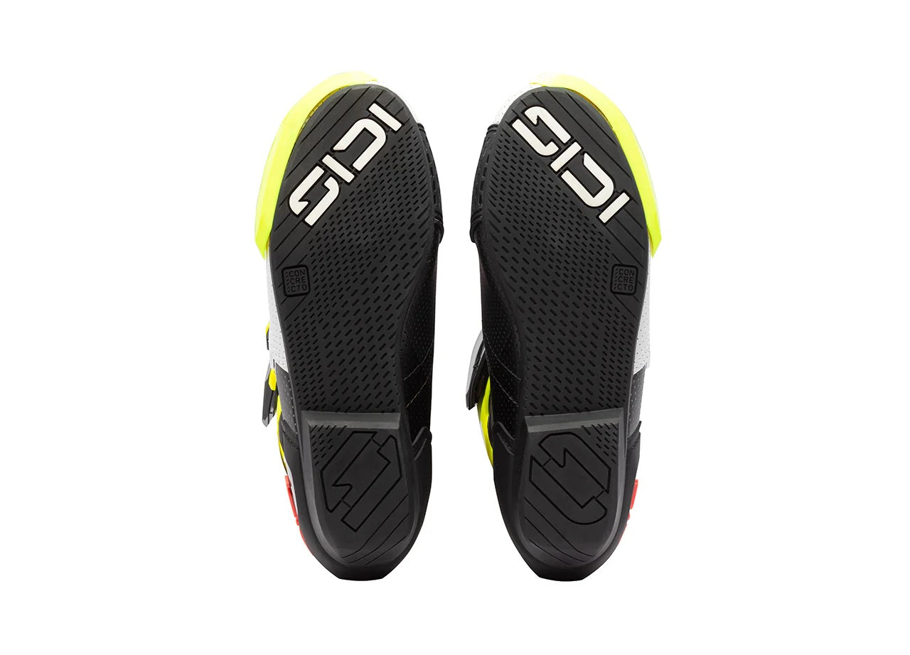 Botas de moto Sidi MAG 2 Air Fluo Amarillo / Coral Rojo - 390 