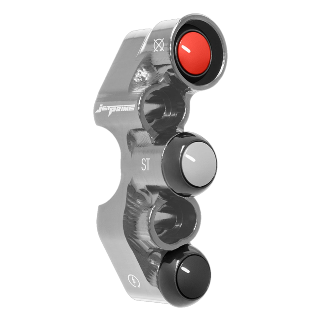 Lenkerschalter Street rechts JetPrime Kawasaki Ninja ZX-10RR (16-18) JP PD KA004 – universelles Lochbild