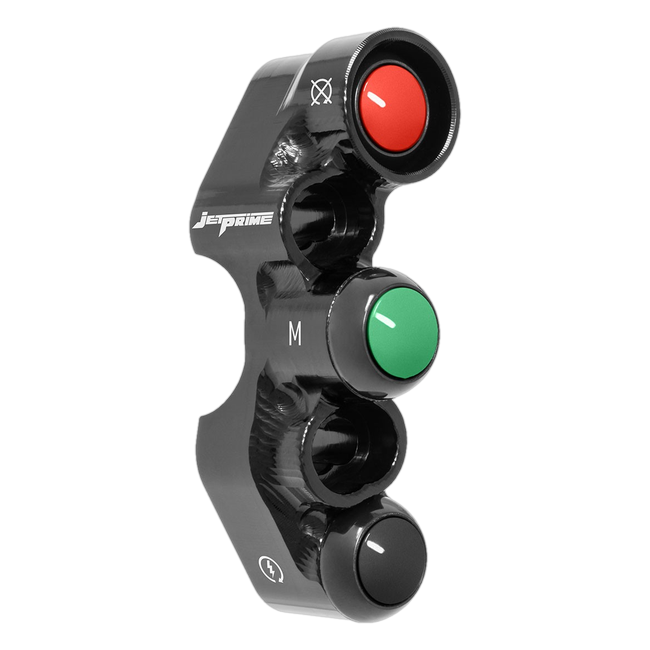 Lenkerschalter Street rechts JetPrime Suzuki GSX-R 1000 (09-16) JP PD SU019 – universelles Lochbild