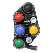 Lenkerschalter Superbike links JetPrime Aprilia RSV4 1100 Factory (19-20) JP SPS 009 – für APX-Dashboard