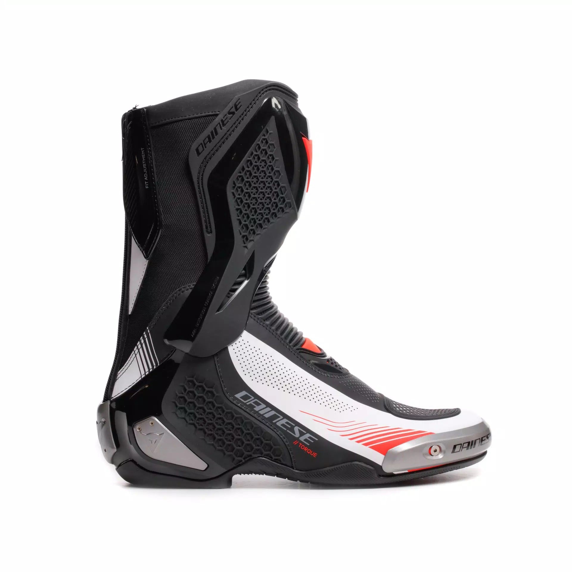 Botas de moto Dainese Torque 4 Air Racing y de calle verano | Hombre | Negro/Blanco/Rojo | 2017900086N3200 