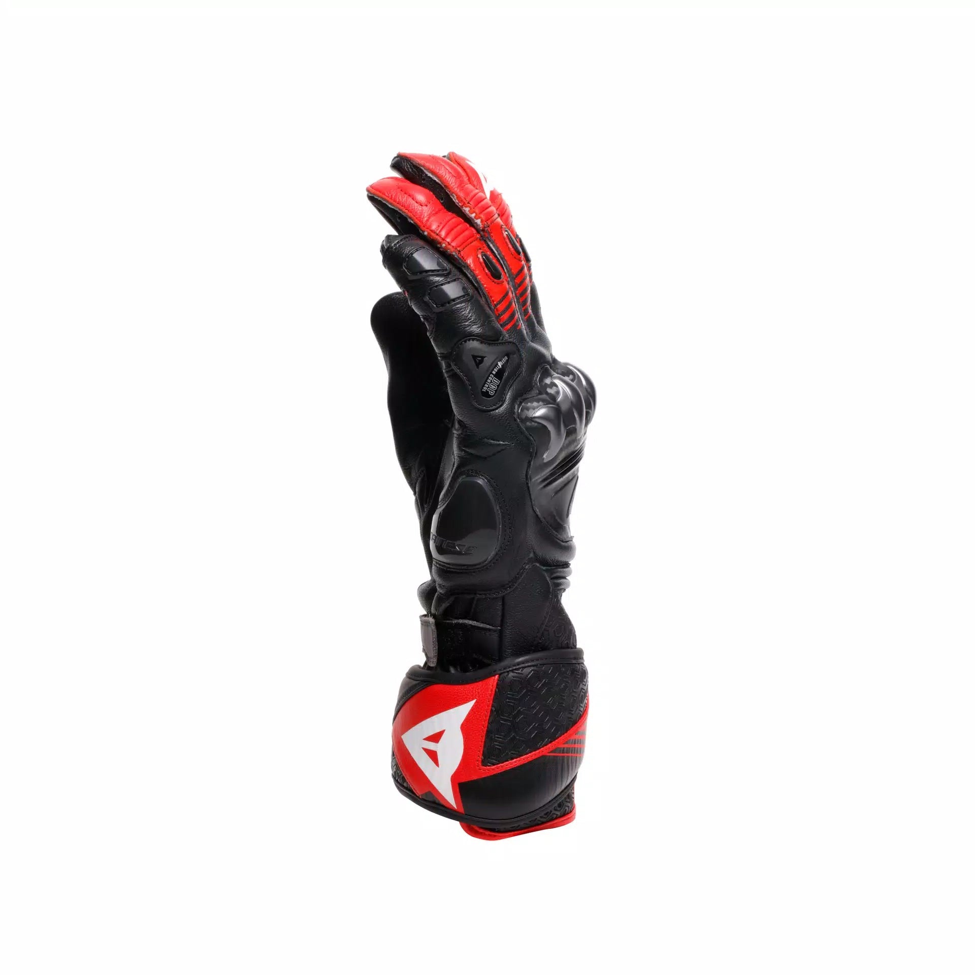 Guantes de cuero para moto Dainese Fiero Racing | Hombre | Negro/Rojo | 2018100025A7700 