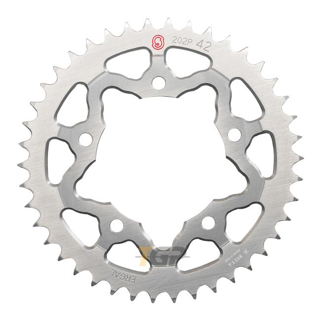 Sitta rueda de cadena de aluminio Aprilia RS 660 (20-25) (202P) – 37-48 dientes, paso 520 