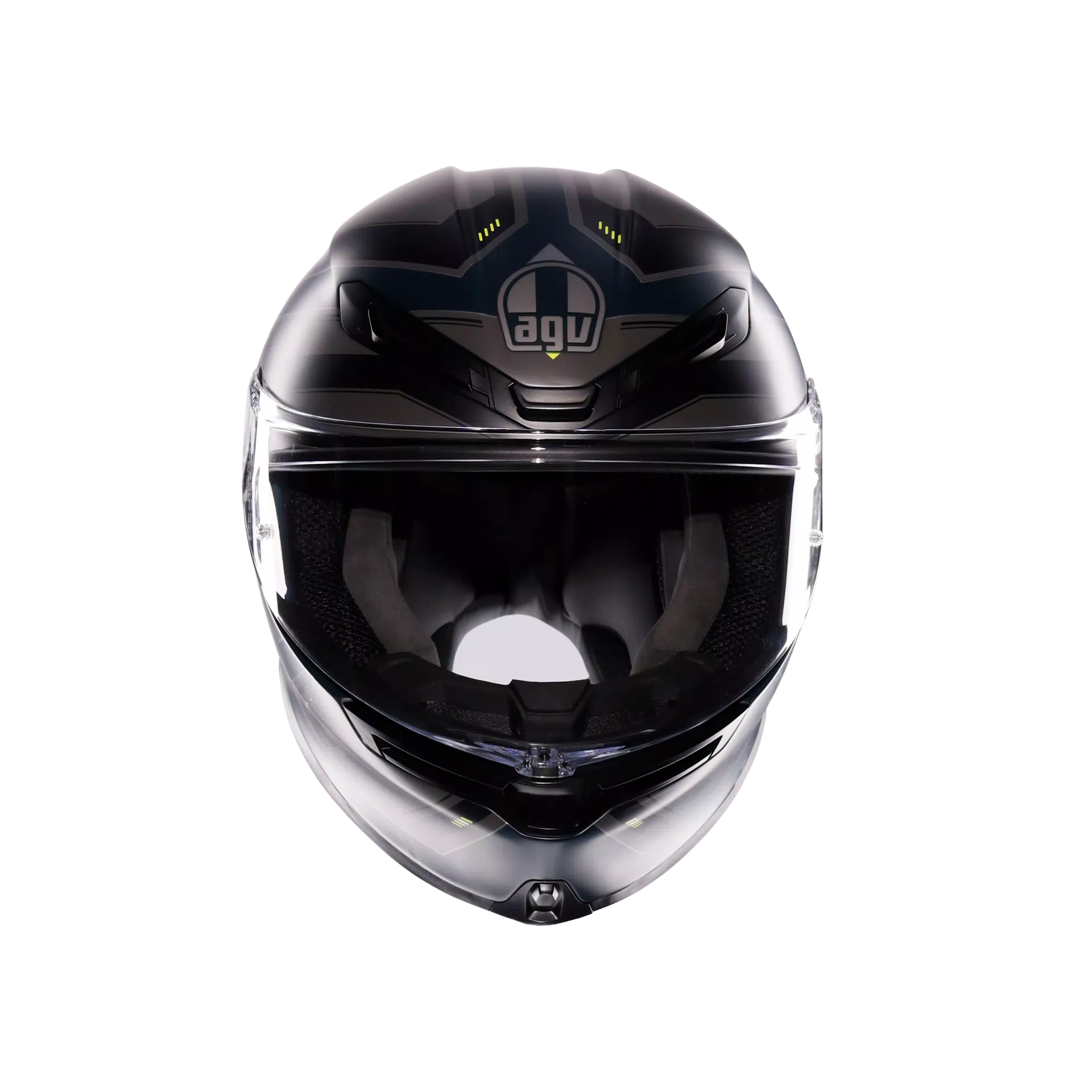 AGV K6 S Casco Enhance Mate Gris/Amarillo Fluo | 2118395001022 