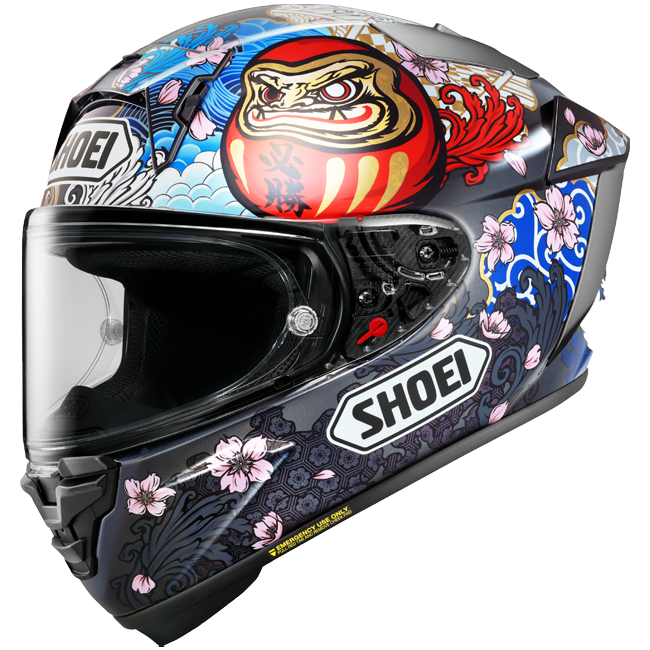 Shoei X-SPR PRO Casco Márquez Motegi5 TC-1 - Réplica de Marc Márquez Motegi 2024 