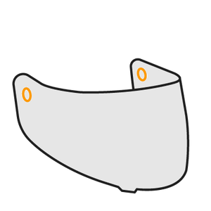 1x Visera de Iridio Oro