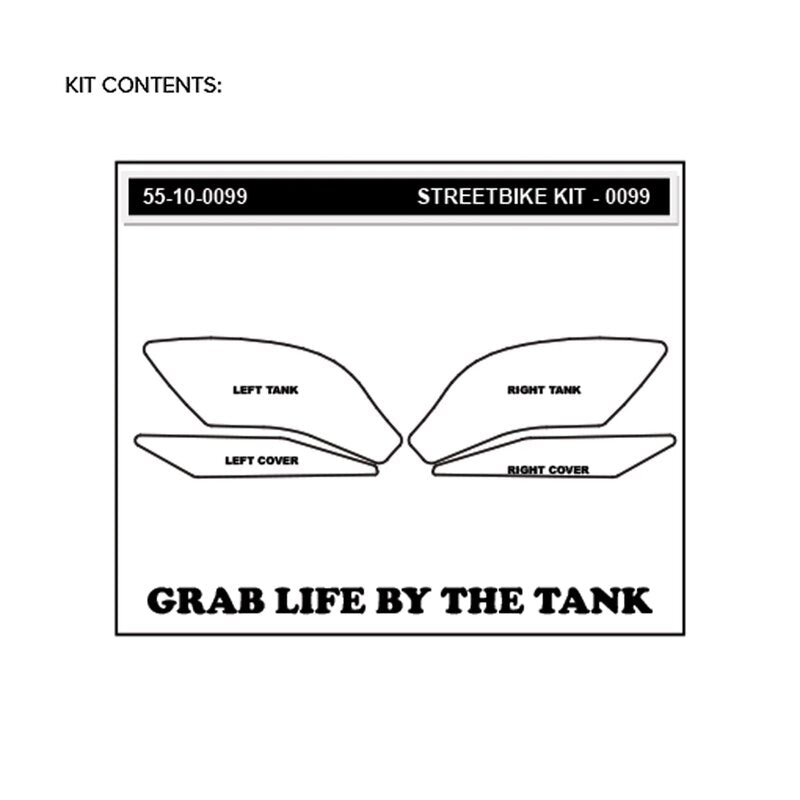 Stompgrip Icon Traction Pads Yamaha YZF-R1/M RN32/RN49/RN65 (15-25) 55-14-0099 