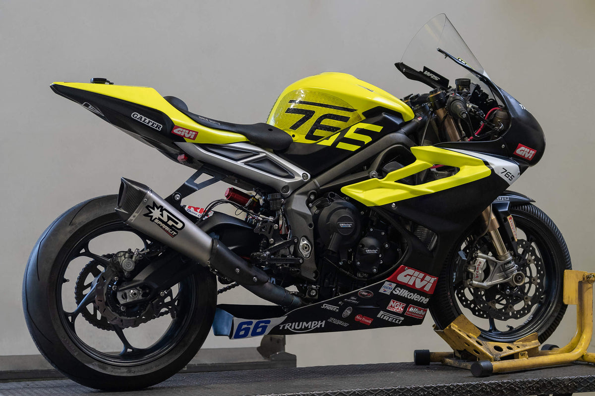 Spark Exhaust Komplettanlage Konix Evo WSSP600 Replica Triumph Street Triple 765 R/RS (20-26) GTR8817T