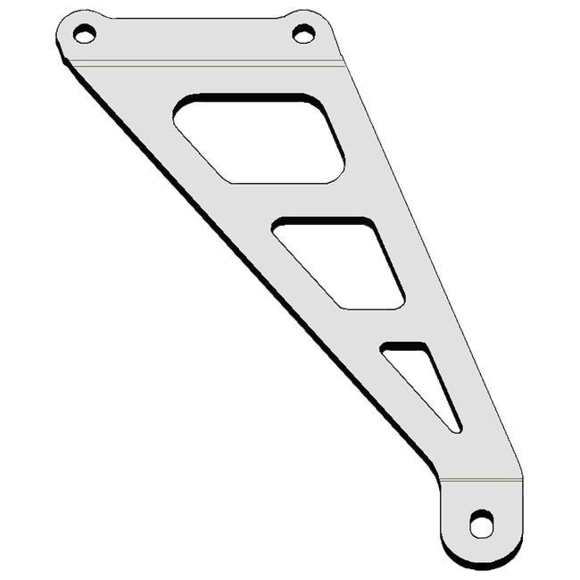 Spark Exhaust Montagesatz Frame Passenger Footrest BMW S1000RR K67 (15-18) SKIT039
