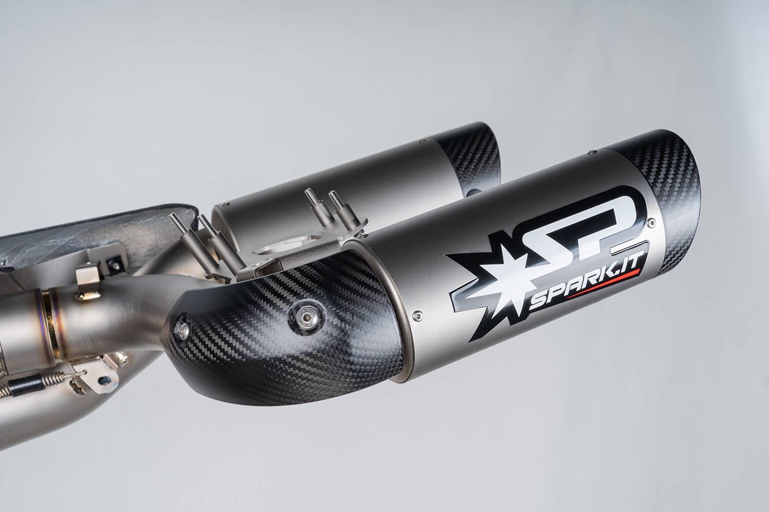 Sistema de escape completo Spark de titanio para Ducati Panigale V4/S (2025) GDU8854T 