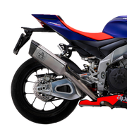 Kit de escape Arrow Slip-On Pista Titanium Aprilia RSV4 1100 Factory (21-25) 71003PT 