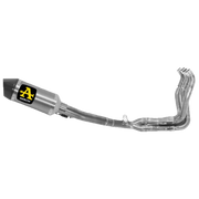 Sistema de escape completo Arrow Competition Evo de acero inoxidable para Yamaha YZF-R3 (15-20) 71180CKR 