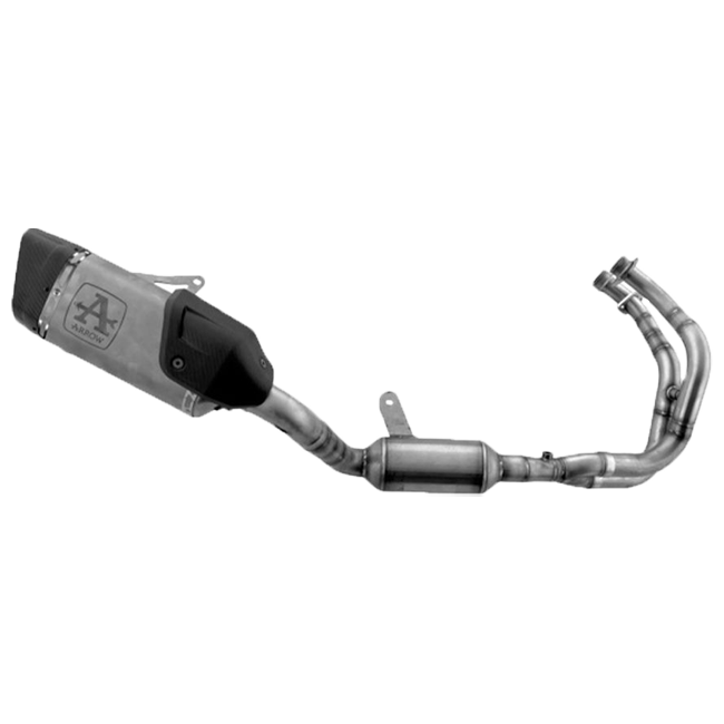 Sistema de escape completo Arrow Competition de acero inoxidable para Yamaha YZF-R7 (21-25) 71231PTZ 