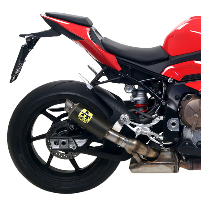 Escape Arrow Slip-On GP2 de acero inoxidable oscuro para BMW S1000RR K67 (19-25) 71554GPI 