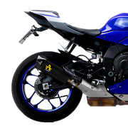 Escape Arrow Slip-On Indy-Race de aluminio oscuro para Yamaha YZF-R1/M (17-25) 71829AKN 