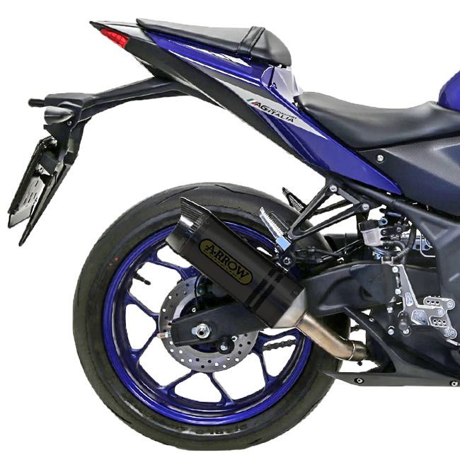 Escape Arrow Slip-On Thunder Carbon Yamaha YZF-R3 (15-18) 71831MK 