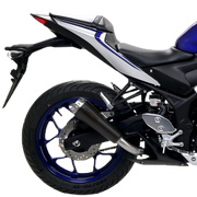 Escape Arrow Slip-On Pro-Race de acero inoxidable oscuro para Yamaha YZF-R3 (15-18) 71831PRN 