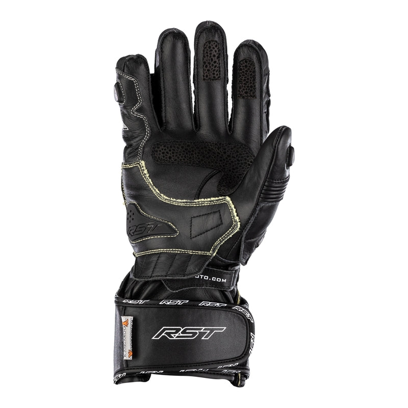 RST Tractech Evo 4 guantes de cuero para motocicleta | Mujer | Negro | 103495 