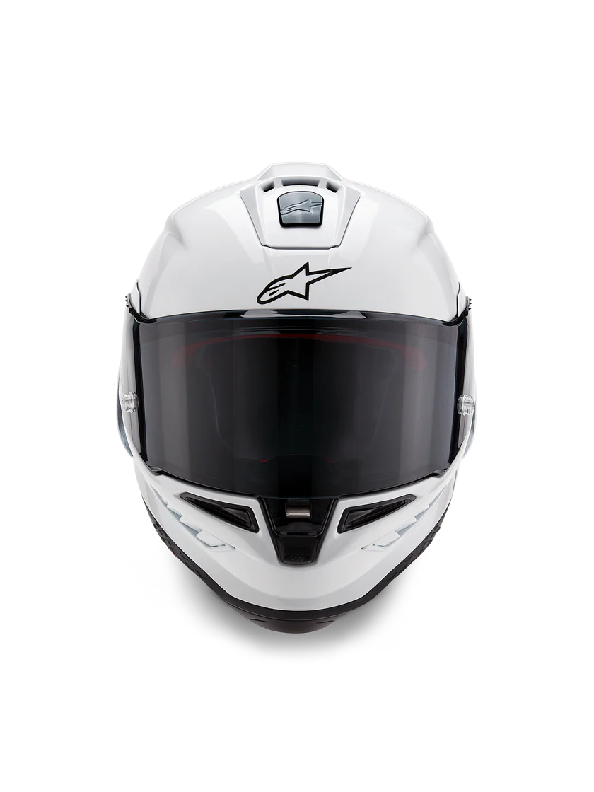 Alpinestars Supertech R10 Solid Casco Blanco Brillante 8200124-2170 