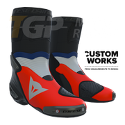 Botas de motocicleta de carretera y racing Dainese Axial 2 Air para hombre | Edición Francia | Custom Works 