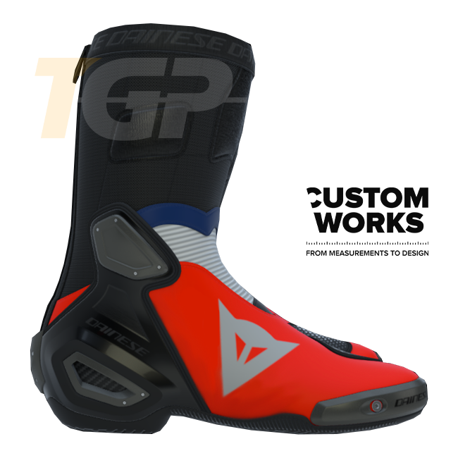 Botas de moto de carreras y carretera Dainese Axial 2 para hombre | Edición Francia | Custom Works 