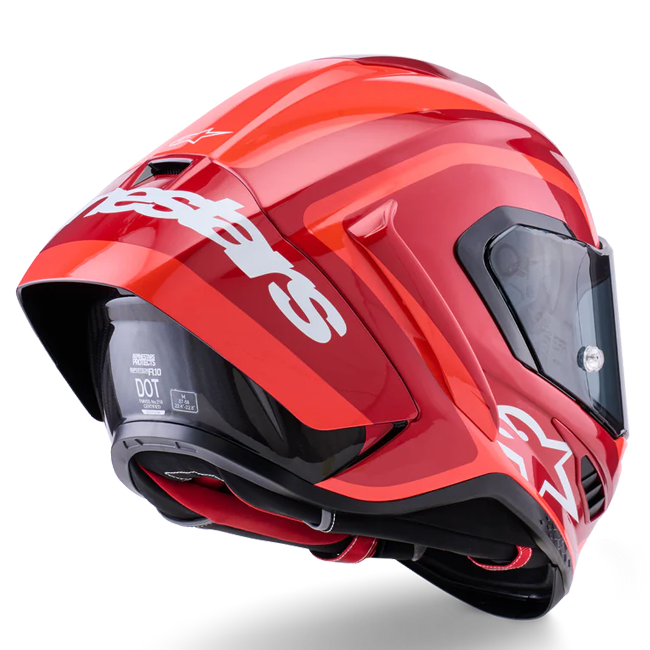 Casco Alpinestars Supertech R10 Arius Doble Rojo brillante 8203926-1683 