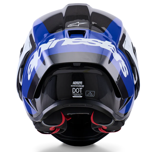 Alpinestars Supertech R10 Casco Arius Azul Brillante 8203926-1647 