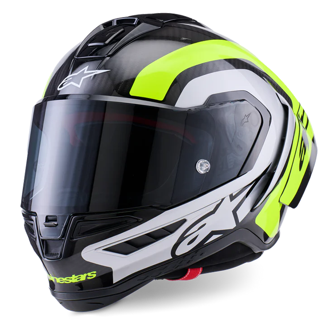 Alpinestars Supertech R10 Casco Arius Amarillo Fluo Brillante 8203926-1699 