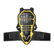 Spidi Back Warrior protector de espalda | Hombre | Negro/Amarillo 