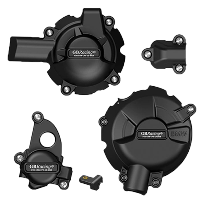 Cubierta de motor Protectores Juego completo GBRacing BMW M1000RR K66 (21-25) 