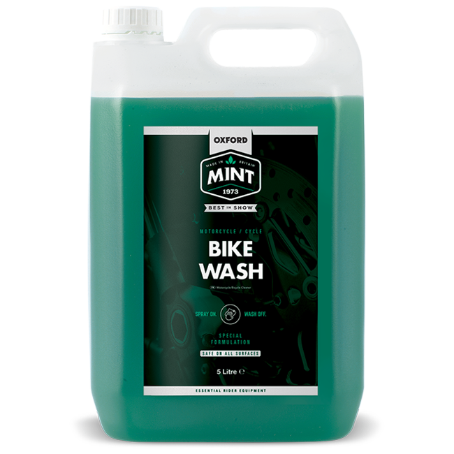 Limpiador de motocicletas Oxford Mint "Bike Wash" - 5 L de bidón 