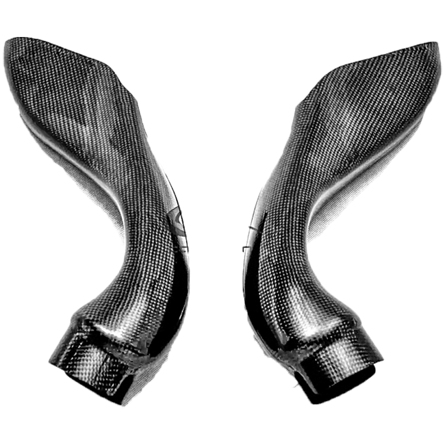 Tuberías de caja de aire de carbono Carbonin para Aprilia RSV4/1100 Factory/R/RR/RF (09-20) CA4070 