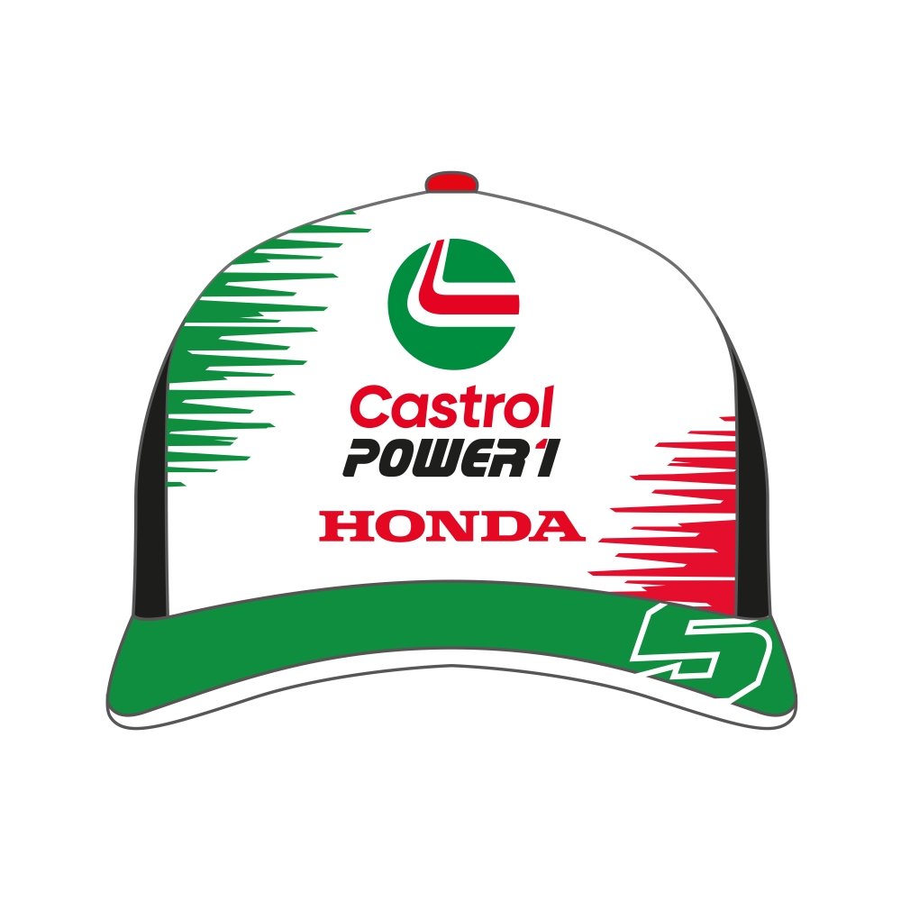 Gorra tipo camionero LCR Honda Racing Team Johann Zarco #5 2026 IXON 