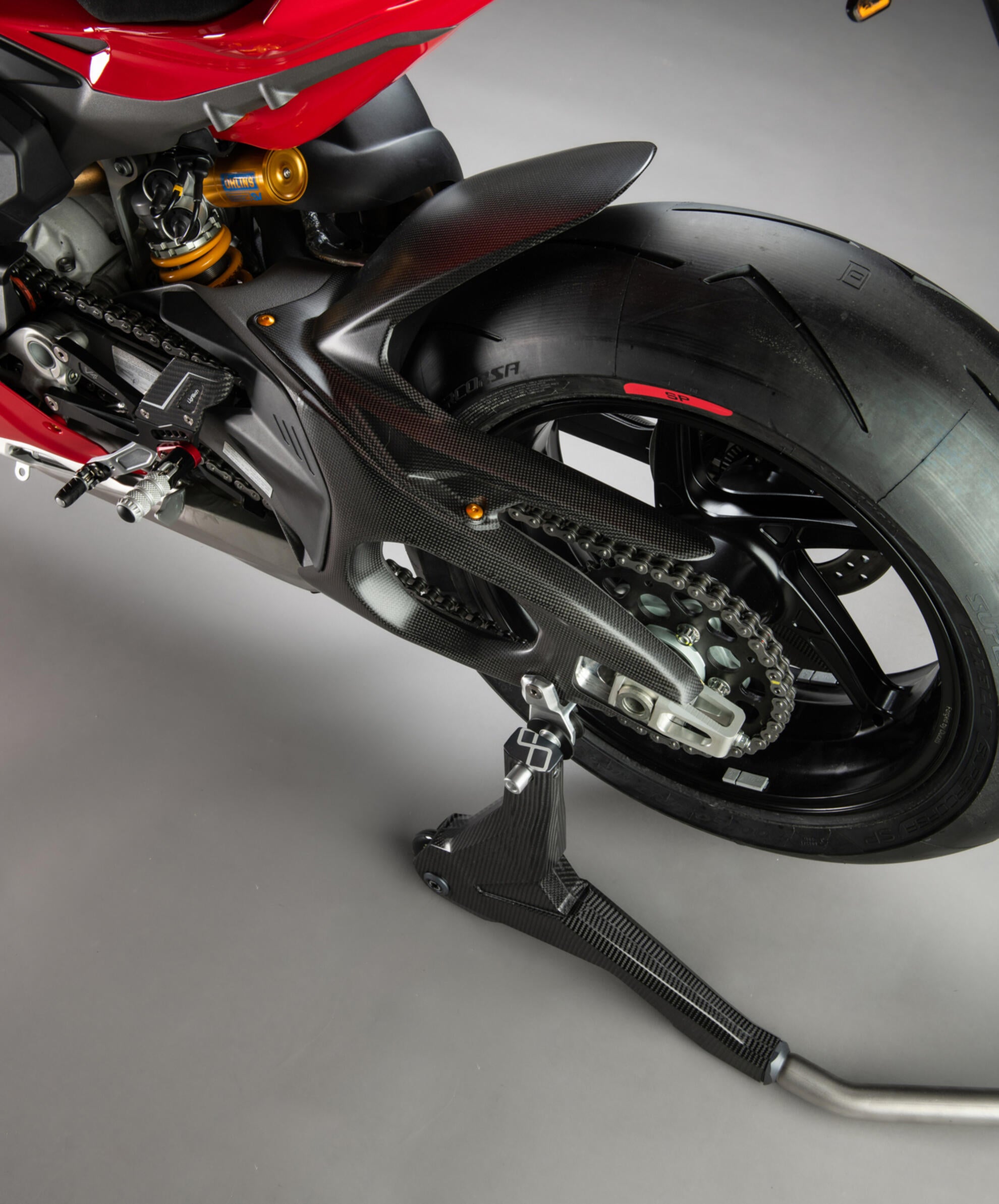 Guardabarros trasero de carbono LighTech Ducati Panigale V4/S (2025) CARD2420M 