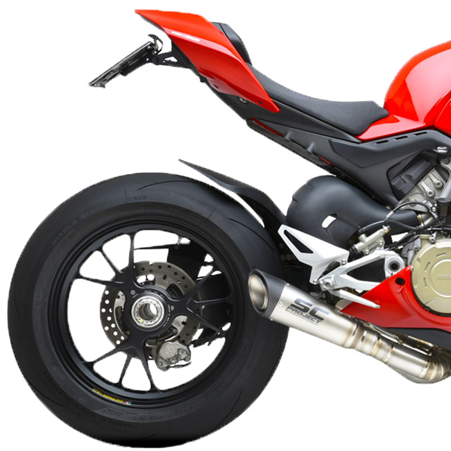 Sistema de escape SC-Project semi-completo S1 Ducati Panigale V4/S (2021) D26C-LT41T 