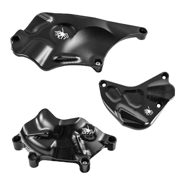 Cubierta de protección de motor de aluminio Spider Yamaha YZF-R1/M RN32, RN49 y RN65 (15-25) 20.Y33 