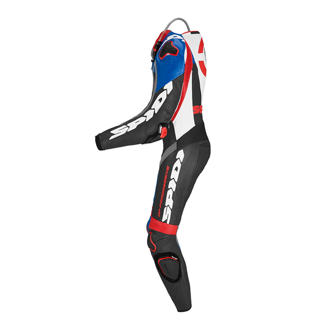 Spidi DP-Progressive mono Mono de cuero – Mono de competición perforado | Hombre | Azul/Gris | Y161238 