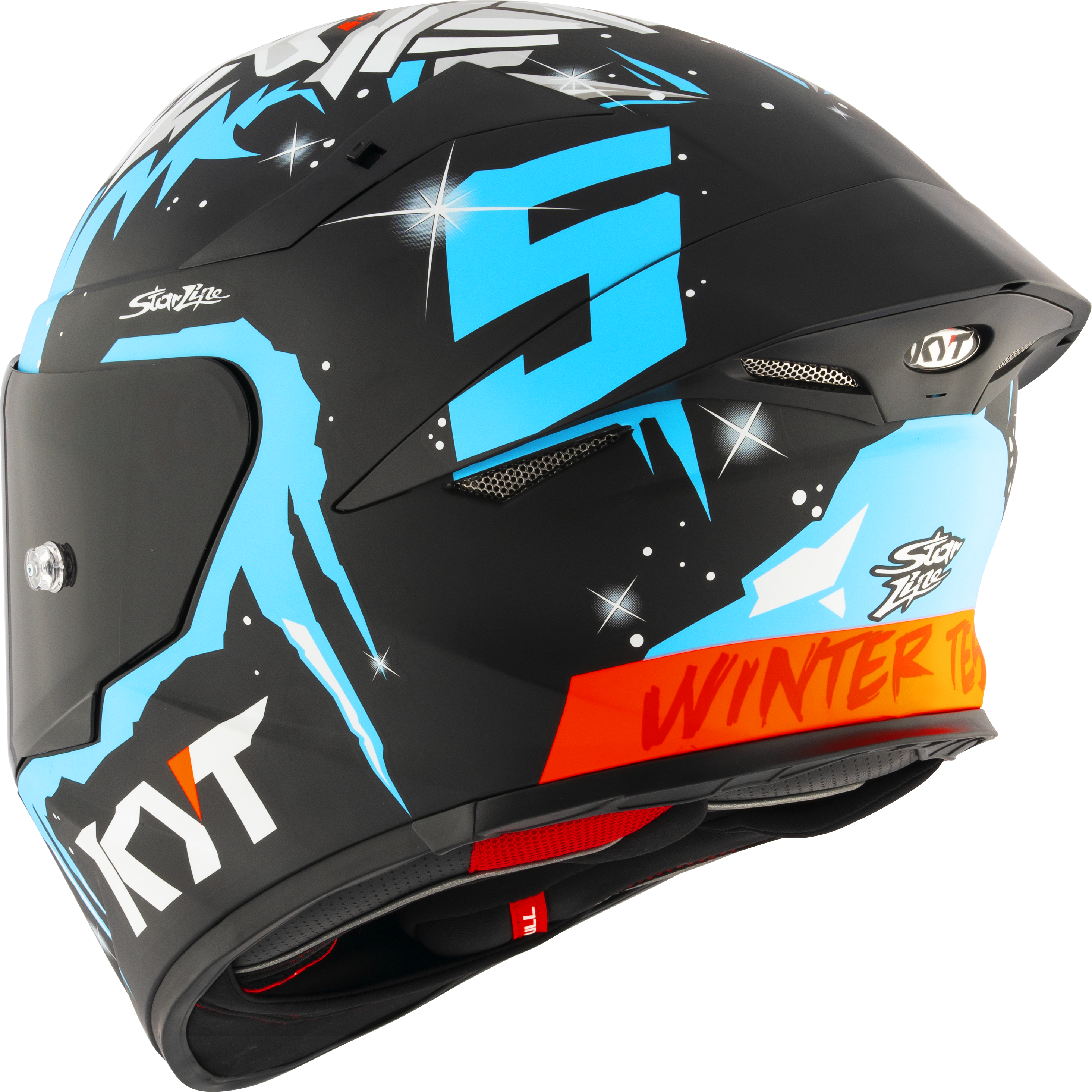 KYT TT-Revo Casco Jaume Masiá Réplica de Prueba de Invierno Y6TR0019 