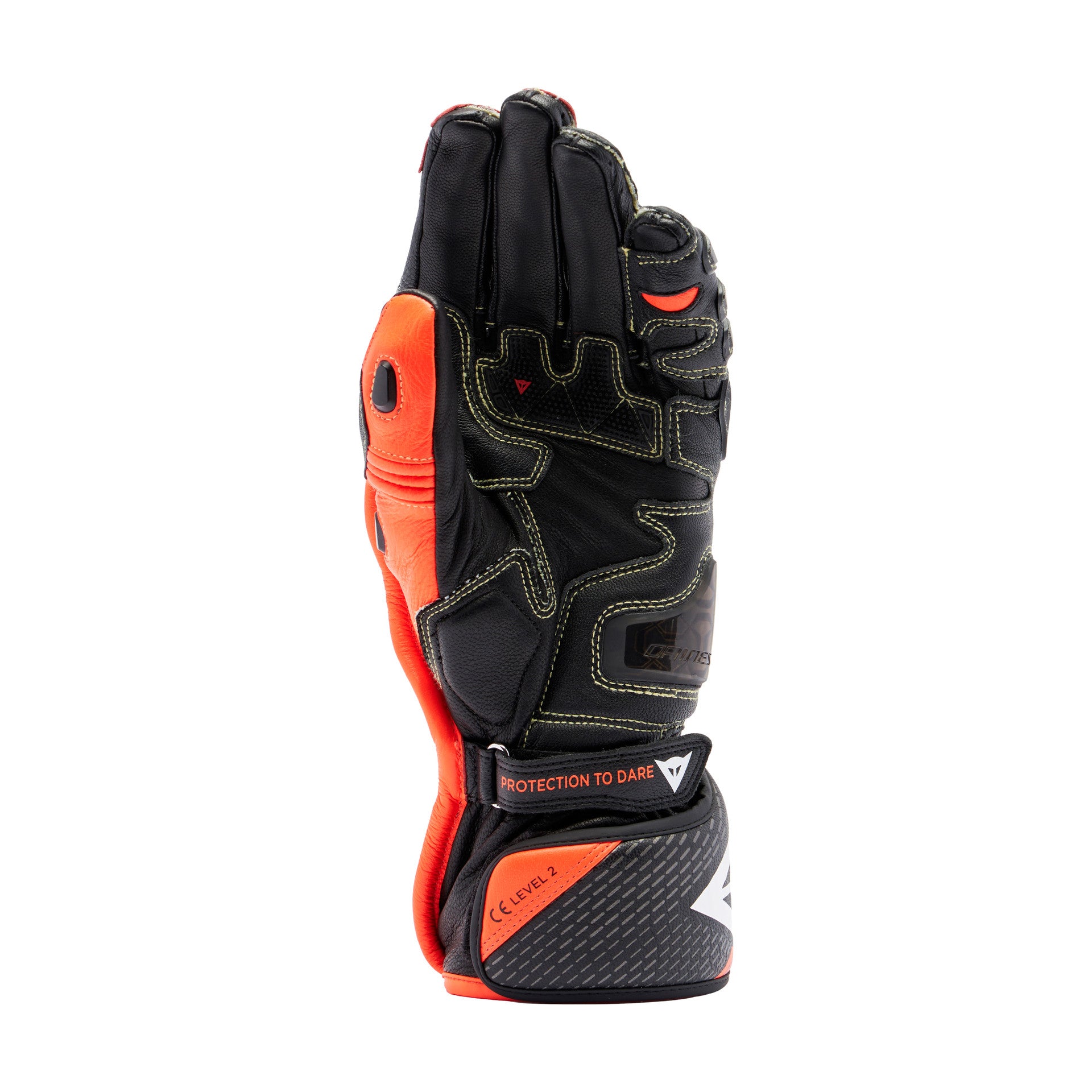 Guantes de moto Dainese Full Metal 7 Racing de cuero | Hombre | Negro/Rojo | 201810001462800 