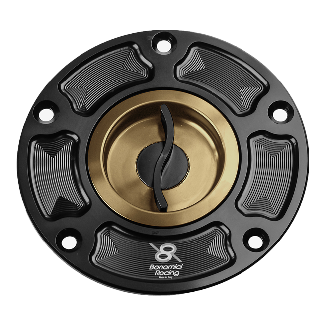 Tapa de tanque con cierre rápido Bonamici Racing Aprilia RSV4/1100 Factory/R/RR/RF (09-25) FC030 