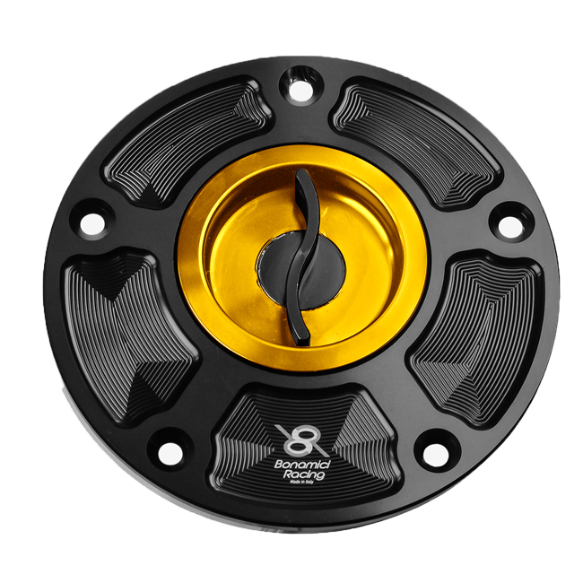 Tapa de tanque con cierre rápido Bonamici Racing Kawasaki ZX-6R/636/RR (07-17) FC070 