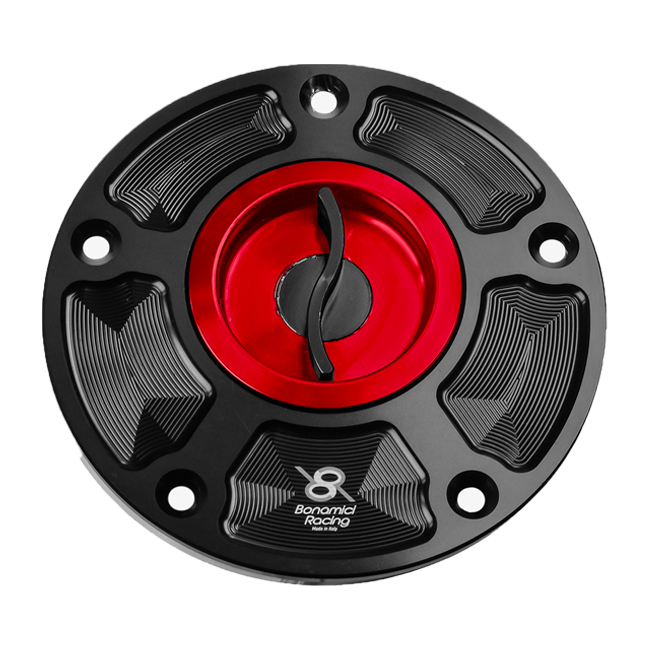 Tapa de tanque con cierre rápido Bonamici Racing Kawasaki ZX-6R/636/RR (07-17) FC070 