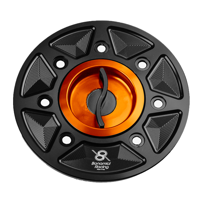 Tapa de tanque con cierre rápido Bonamici Racing Kawasaki ZX-6R/636/RR (19-25) FC170 