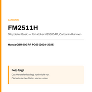 Basic Sitzbank Carbonin Honda CBR 600 RR PC69 (24-26) FM2511H — Platzhalter, Herstellerfoto folgt