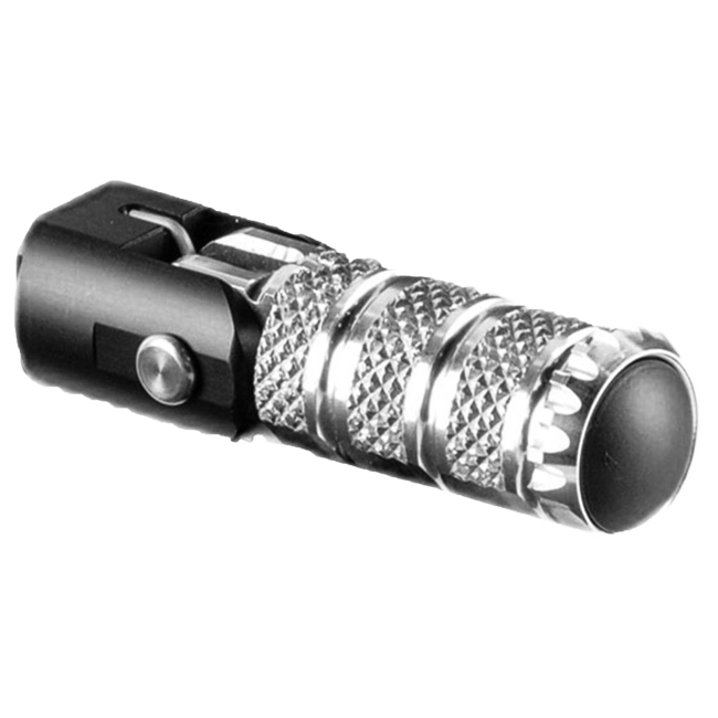 LighTech Repuesto de estribo plegable 76,5 mm – Plata/Negro | RFTR249-252 