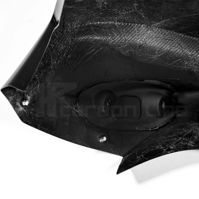 Máscara frontal Lavatex AP Carbon Line Ducati Panigale V4/S (2025) 