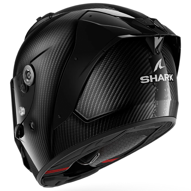 Shark Aeron Casco de fibra de carbono brillante DAD 