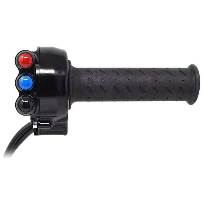 Cuerpo del puño del gas con interruptor de manillar integrado JetPrime Aprilia RS 660 (20-25) JP ACC 660 