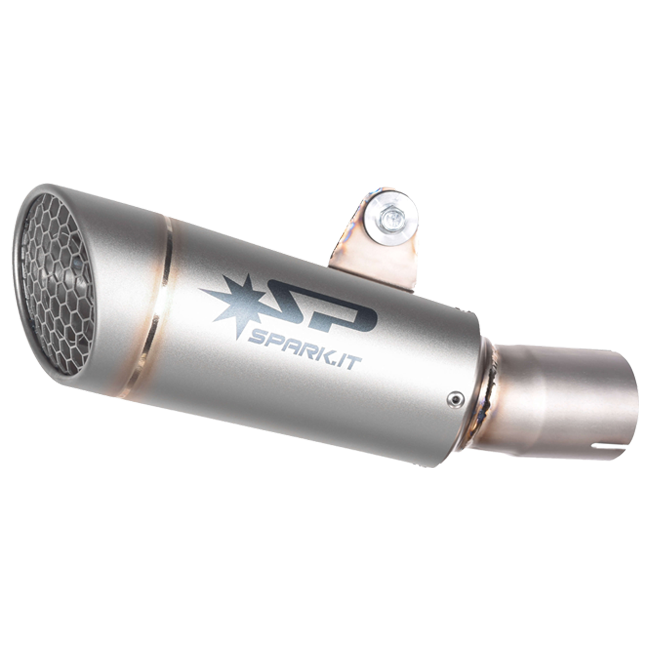 Escape Spark Slip-On Grid-O Titanium BMW M1000RR K66 (21-25) GBM0702 