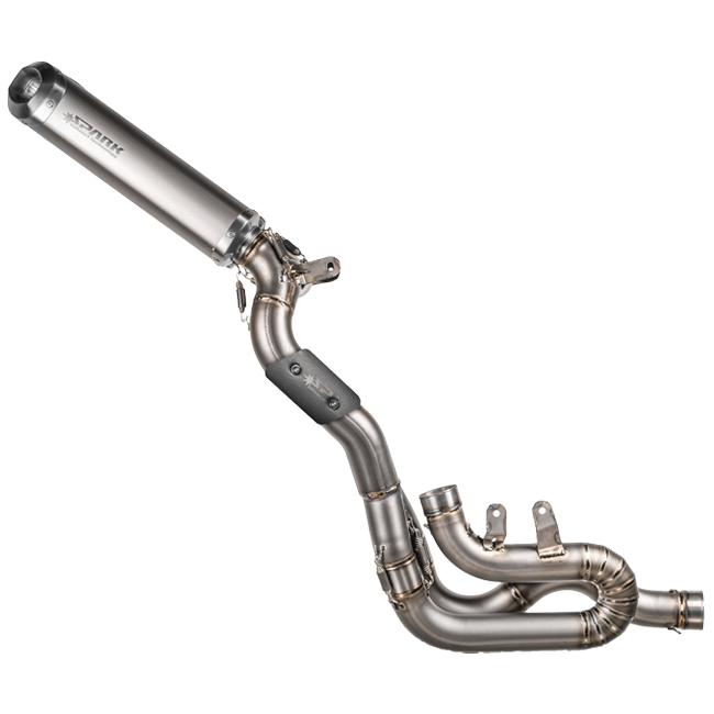 Sistema de escape semi-completo de acero inoxidable para Ducati Panigale V4/S/R (18-24) GDU8848 